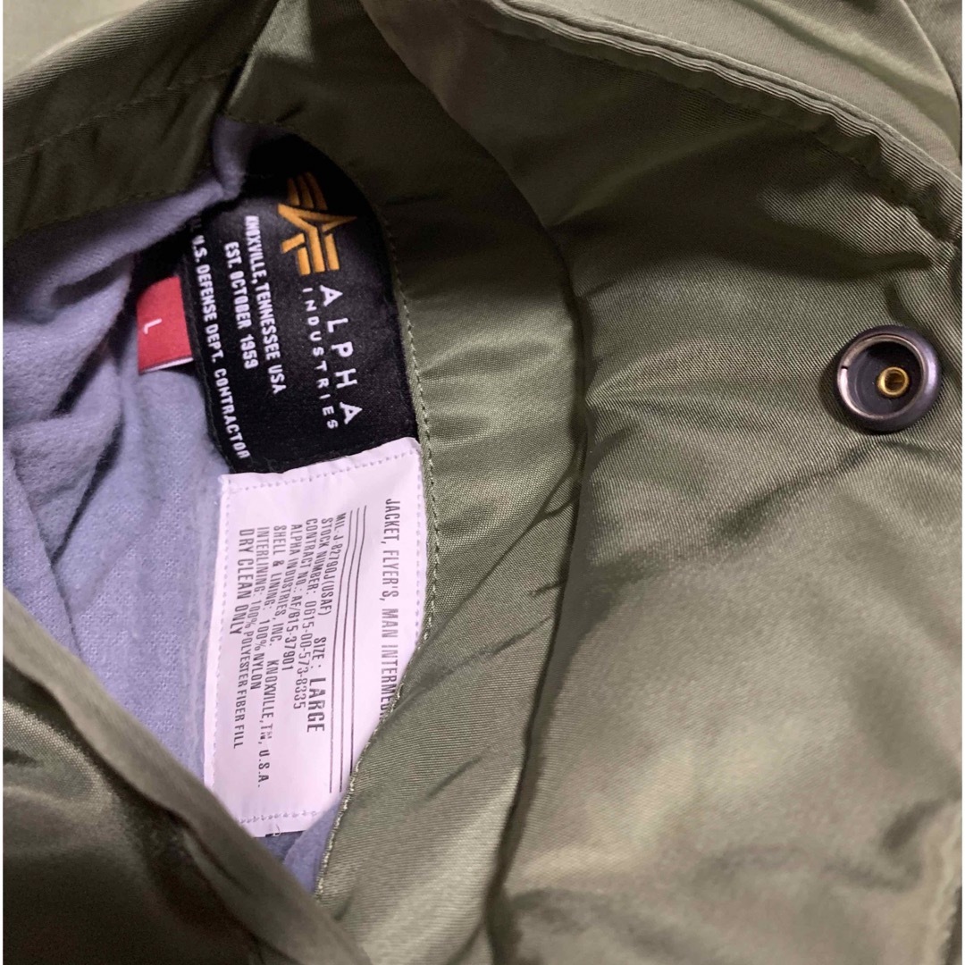 ALPHA INDUSTRIES(アルファインダストリーズ)の\限定1点/ ALPHA INDUSTRES MA-1 フライトジャケット メンズのジャケット/アウター(フライトジャケット)の商品写真