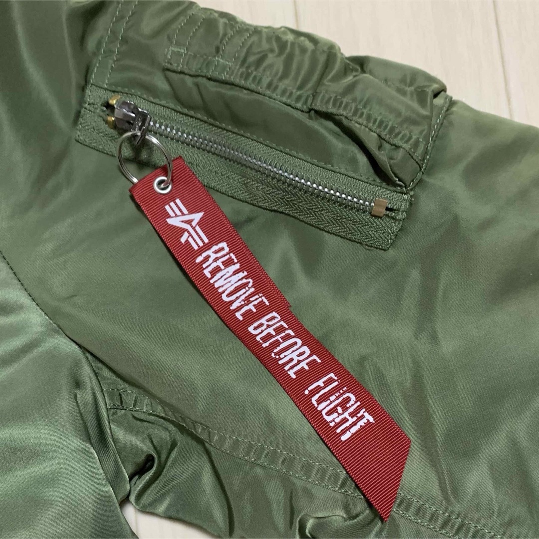 ALPHA INDUSTRIES(アルファインダストリーズ)の\限定1点/ ALPHA INDUSTRES MA-1 フライトジャケット メンズのジャケット/アウター(フライトジャケット)の商品写真