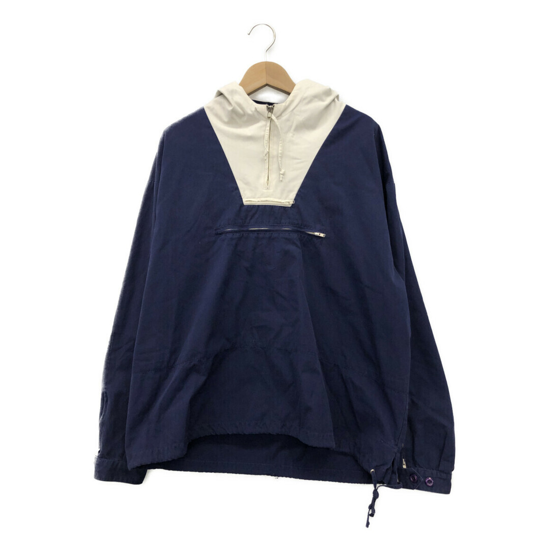 J.Crew(ジェイクルー)のジェイクルー J.CREW 2トーンアノラックパーカー 巨人タグ メンズ M メンズのトップス(パーカー)の商品写真