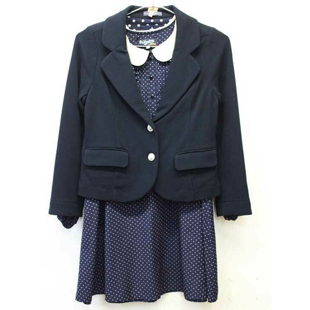 Lindsay - 【SALE!】▽リンジィ/lindsay▽150cm アンサンブル 紺 Lindsay - 【SALE!】▽リンジィ/lindsay▽150cm アンサンブル 紺
