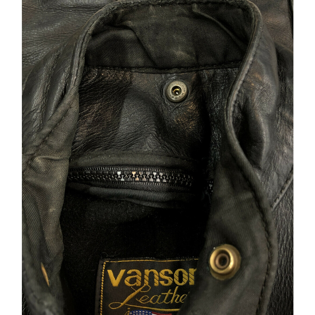 VANSON(バンソン)のバンソン VANSON レザージャケット    メンズ 40 メンズのジャケット/アウター(その他)の商品写真