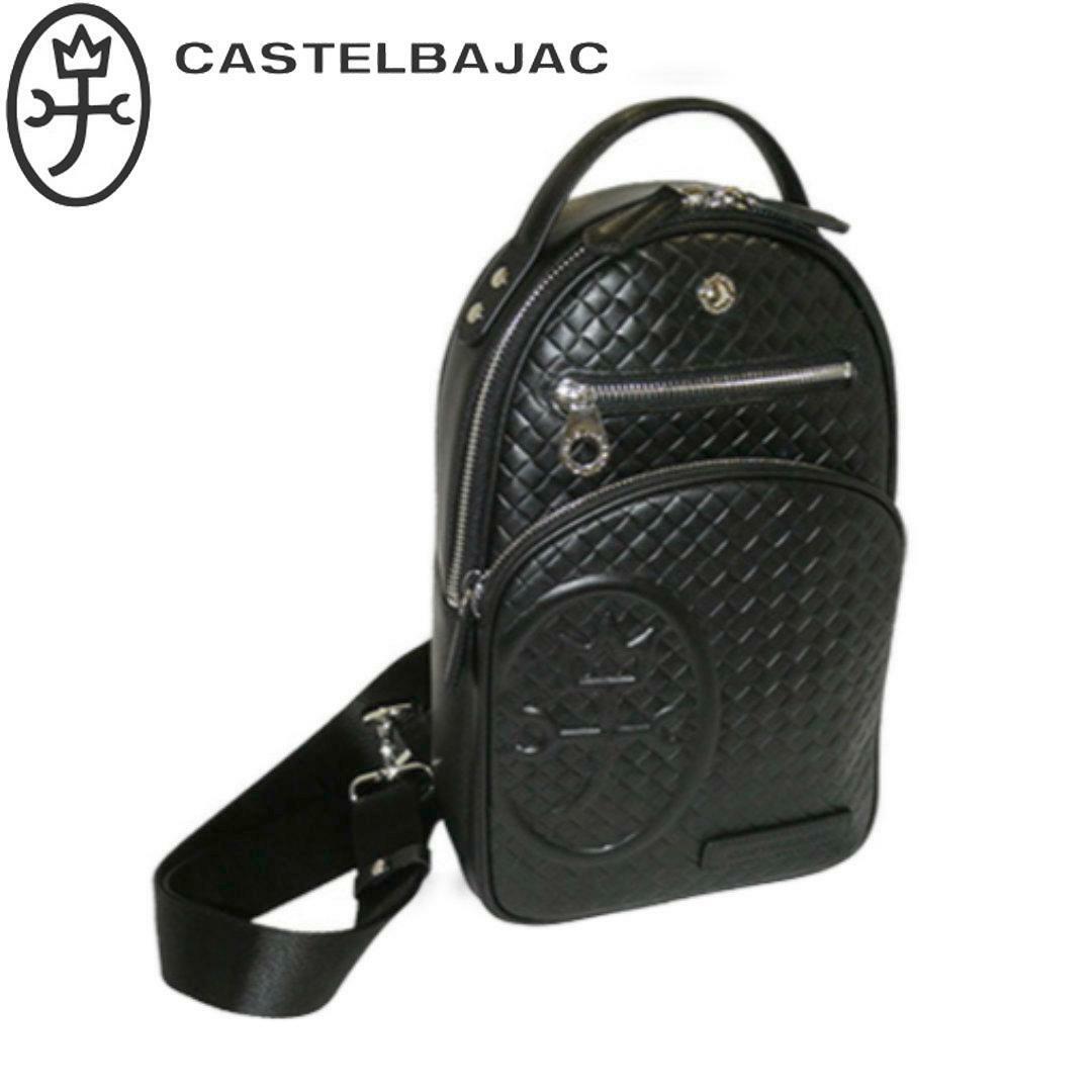 CASTELBAJAC(カステルバジャック)のカステルバジャック ガルボ ワンショルダーバッグ 047921 ブラック メンズのバッグ(ショルダーバッグ)の商品写真