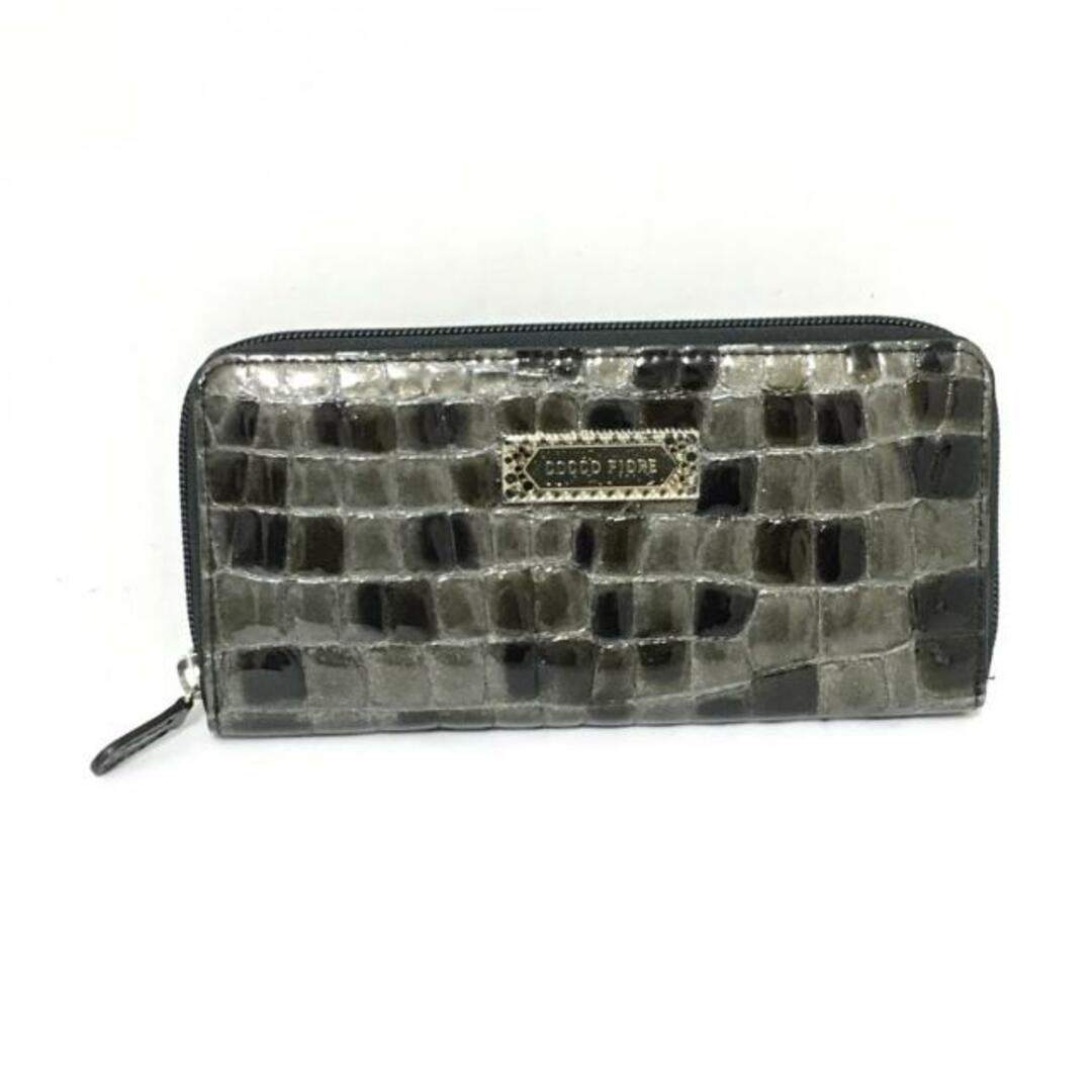 コッコフィオーレ 長財布 - ダークグレー レディースのファッション小物(財布)の商品写真