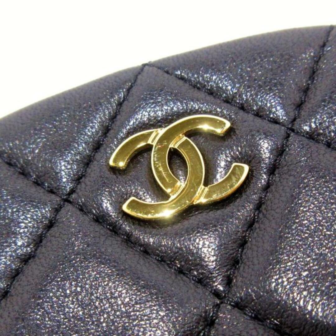 CHANEL(シャネル)のシャネル コインケース美品  マトラッセ 黒 レディースのファッション小物(コインケース)の商品写真