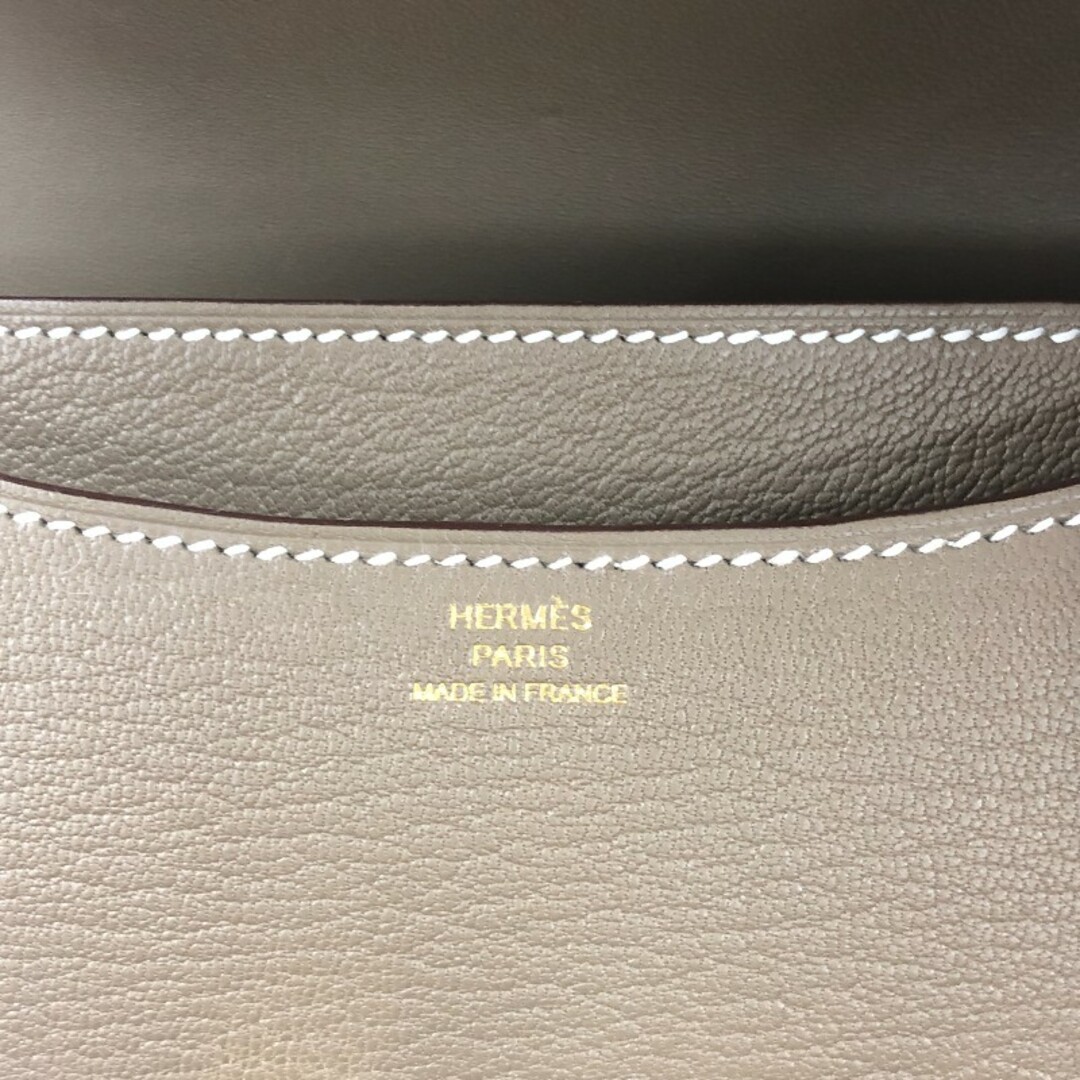 Hermes(エルメス)の　エルメス HERMES コンスタンス3 ミニ B刻 エトゥープ ゴールド金具 シェーブルミゾル レディース ショルダーバッグ レディースのバッグ(ショルダーバッグ)の商品写真