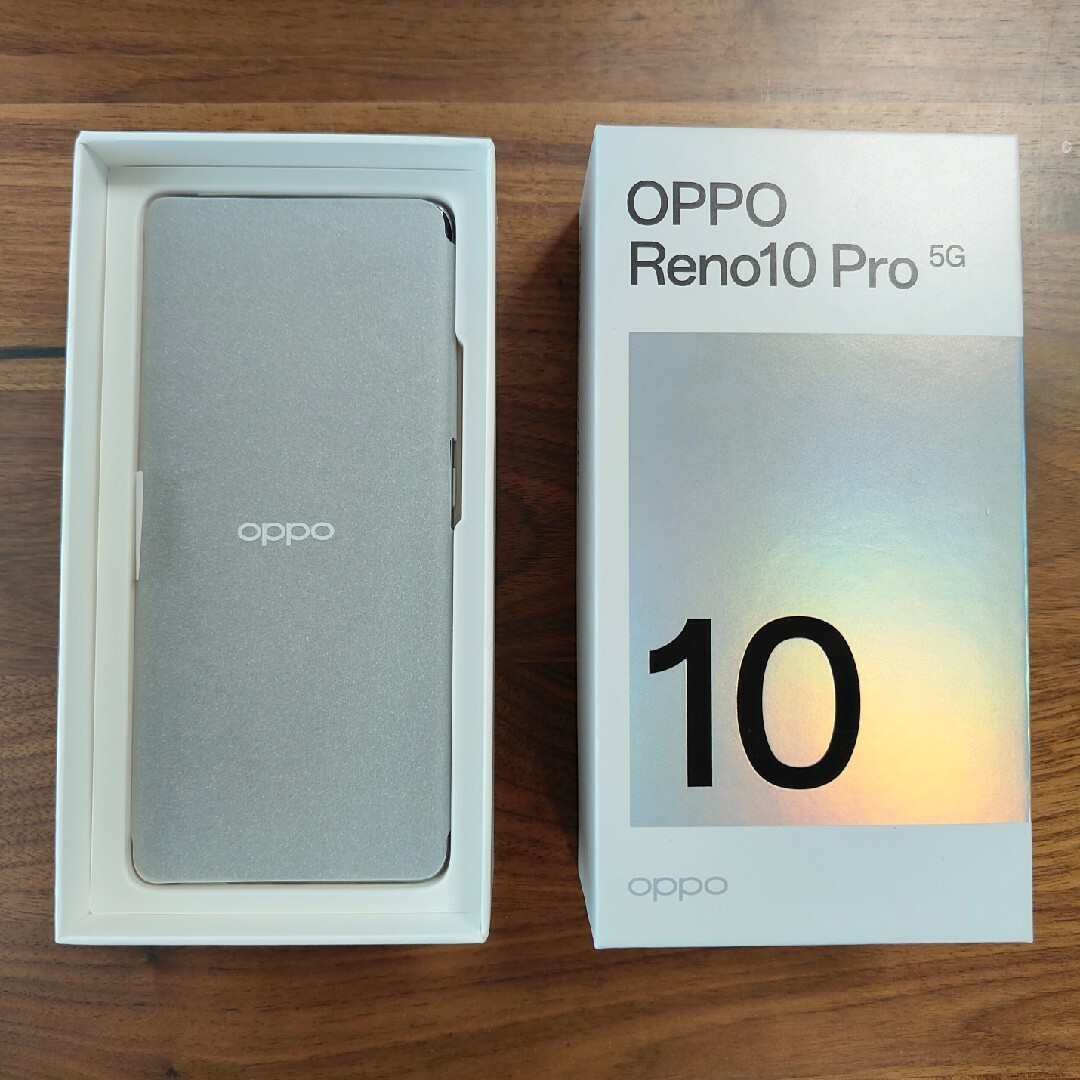 スマートフォン携帯電話オムレツさま　新品未使用 OPPO Reno10 Pro 5G シルバーグレー