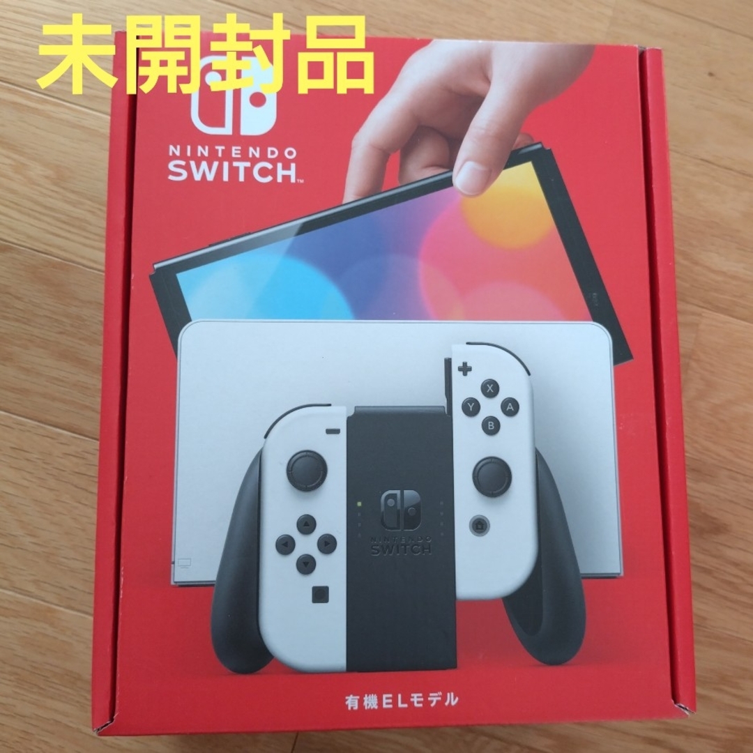 ゲームソフトゲーム機本体Nintendo Switch 有機ELモデル ホワイト「新品」