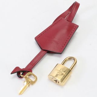 ルイヴィトン(LOUIS VUITTON)の美品 ルイヴィトン 312 パドロック 南京錠 キー 鍵 ゴールド クロシェット バッグ カデナ メンズ レディース EHM K12-4(その他)