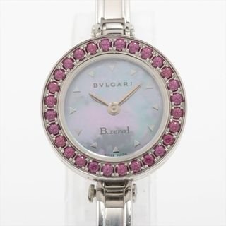 ブルガリ(BVLGARI)の稼働！ BVLGARI★ブルガリ B-Zero1 シェル ダイヤベゼル 腕時計(腕時計)