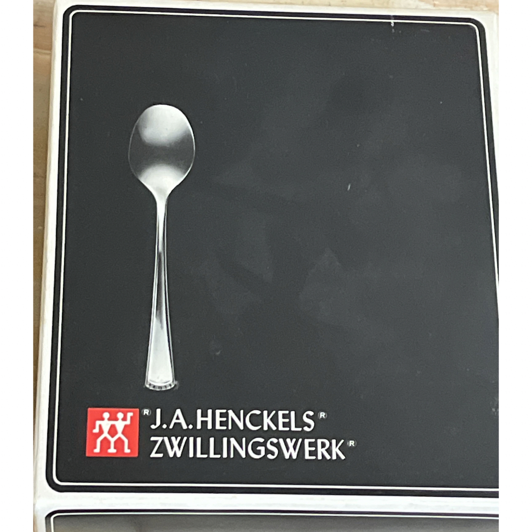 Zwilling J.A. Henckels(ツヴィリングジェイエーヘンケルス)のツヴィリングＪＡヘンケルス　カーディナルコーヒースプーン6ｐｃｓ インテリア/住まい/日用品のキッチン/食器(カトラリー/箸)の商品写真