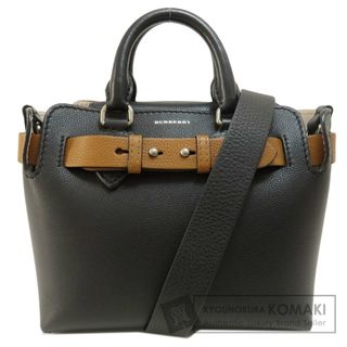 バーバリー(BURBERRY)のBURBERRY 2WAY ハンドバッグ カーフ レディース(ハンドバッグ)