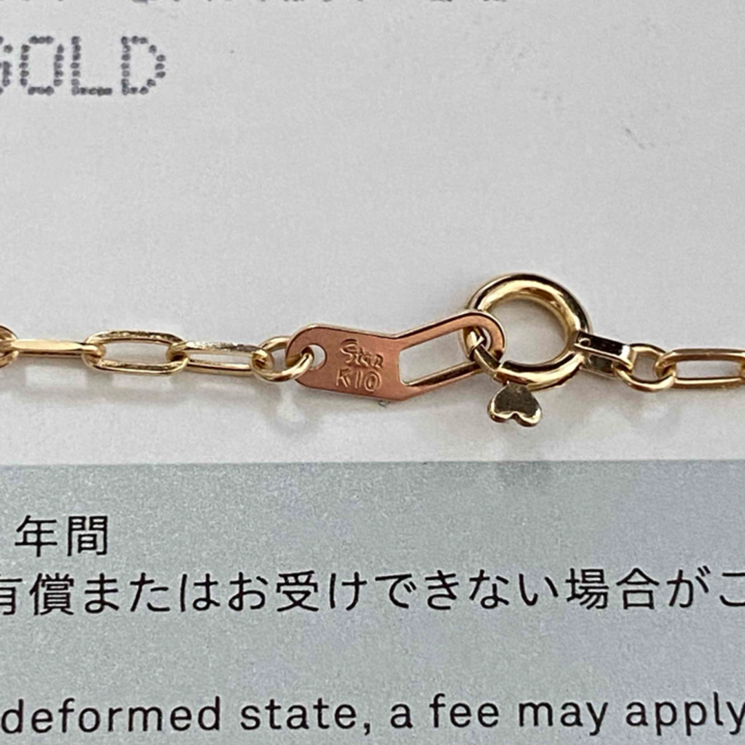 STAR JEWELRY(スタージュエリー)の☆STAR jewelry K10YGチェーン☆ レディースのアクセサリー(ネックレス)の商品写真