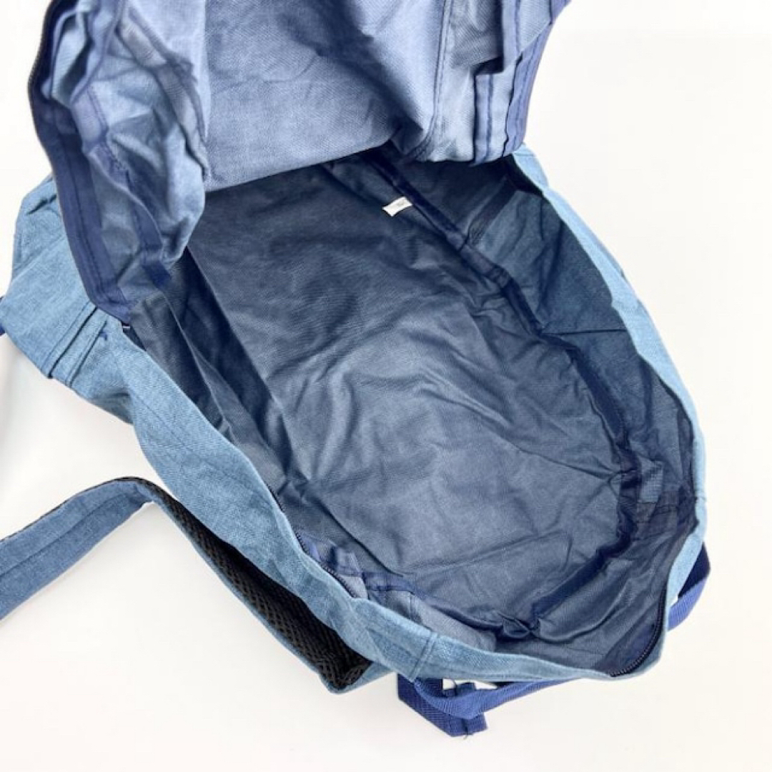 新品 中日ドラゴンズ リュックサック コンパクト 折りたたみ 大容量 ポーチ型 メンズのバッグ(バッグパック/リュック)の商品写真
