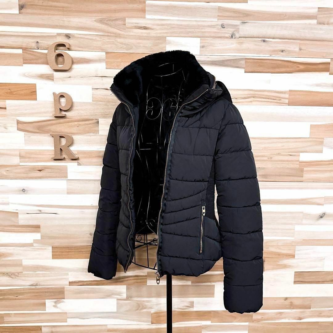 ZARA - 【ザラ】ZARA フード 収納可能 キルティング 中綿 ZARA - 【ザラ】ZARA フード 収納可能 キルティング 中綿