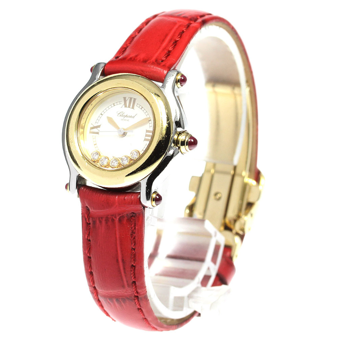 Chopard(ショパール)のショパール Chopard 27/8246-21 ハッピースポーツ 5Pダイヤ クォーツ レディース 保証書付き_793324 レディースのファッション小物(腕時計)の商品写真