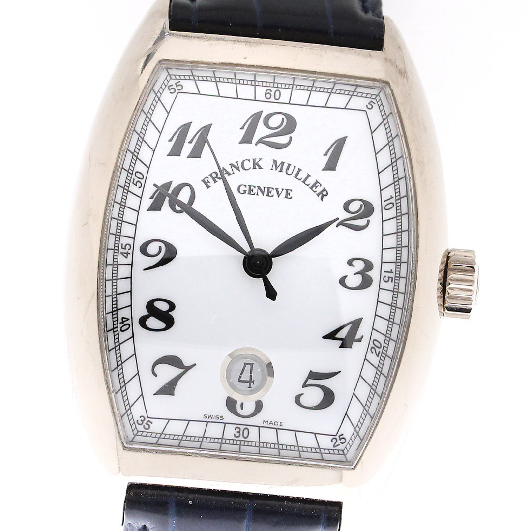 フランクミュラー FRANCK MULLER 7880BSCDTVIN トノーカーベックス ヴィンテージ K18WG 自動巻き メンズ _790291977g振動数