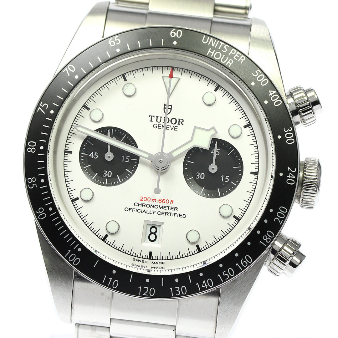 メンズ素材チュードル TUDOR 79360N ブラックベイ クロノ デイト 自動巻き メンズ 美品 箱・保証書付き_795494