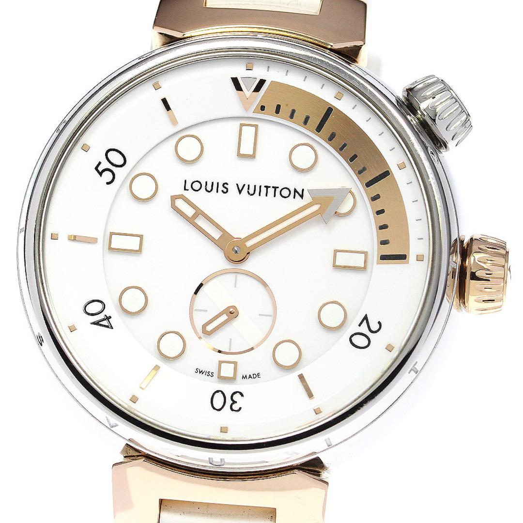 LOUIS VUITTON(ルイヴィトン)のルイ・ヴィトン LOUIS VUITTON QA166 タンブール ストリート ダイバー スモールセコンド クォーツ メンズ 箱・保証書付き_794538 メンズの時計(腕時計(アナログ))の商品写真