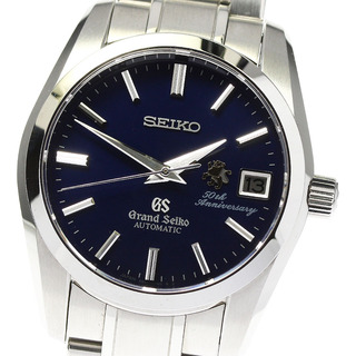 セイコー(SEIKO)のセイコー SEIKO SBGR075/9S65-00E0 グランドセイコー メカニカル 50周年記念 限定300本 自動巻き メンズ 良品 箱付き_795709(腕時計(アナログ))