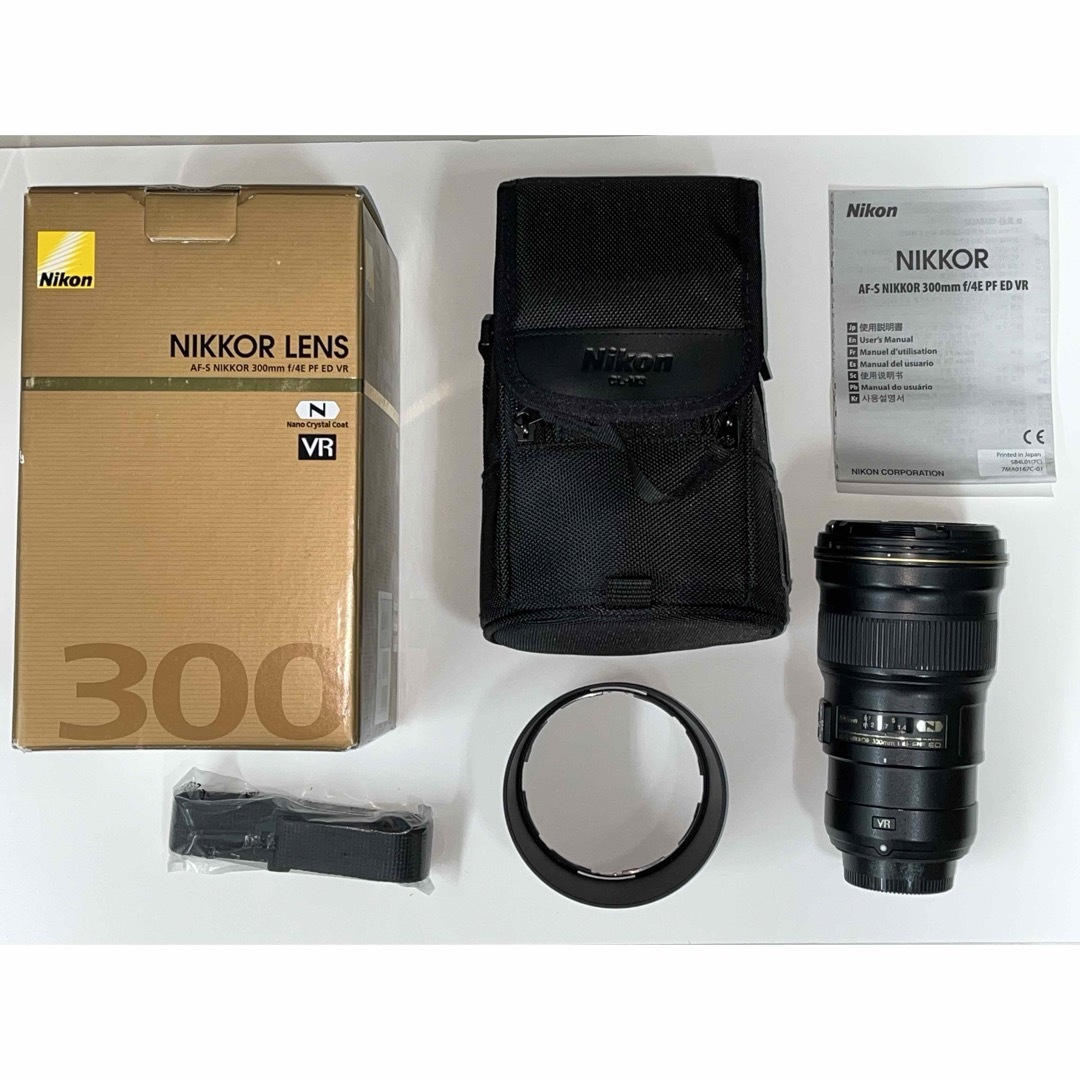 Nikon AF-S NIKKOR 300mm f/4 E PF ED VRカメラ