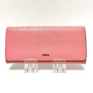 フルラ(Furla)のFURLA(フルラ) 長財布 - ピンク レザー(財布)