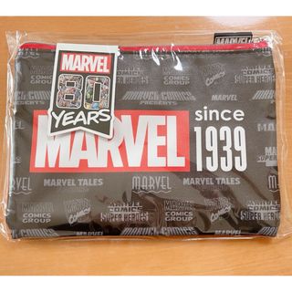 マーベル80周年 MARVEL 80YEARS / フラットポーチ(アメコミ)