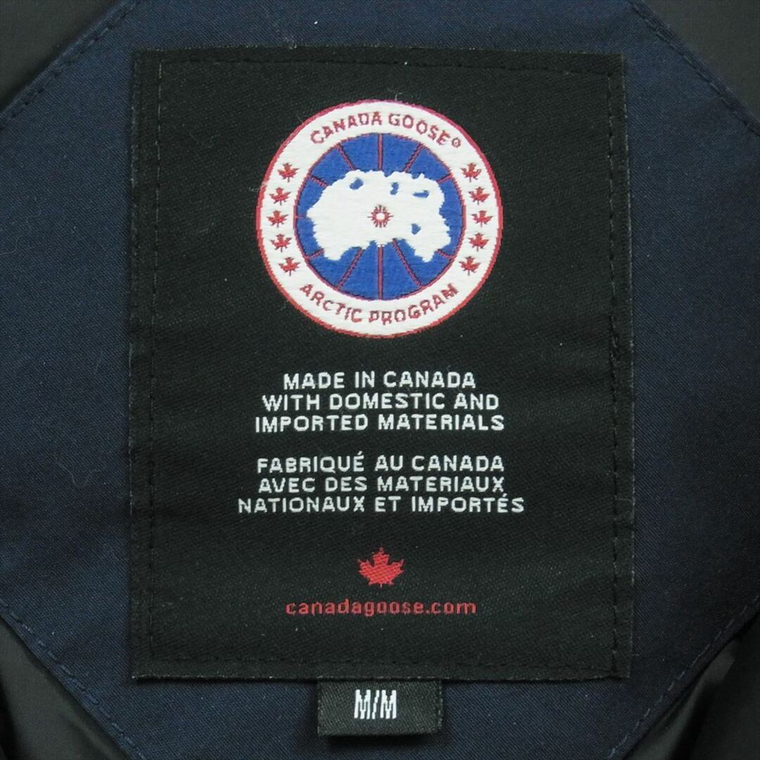 CANADA GOOSE(カナダグース)のCANADA GOOSE カナダグース 2301JM 国内正規品 サザビーリーグ RUSSELL PARKA ラッセル パーカ ダウン ジャケット ダークネイビー系 M【中古】 メンズのジャケット/アウター(ダウンジャケット)の商品写真