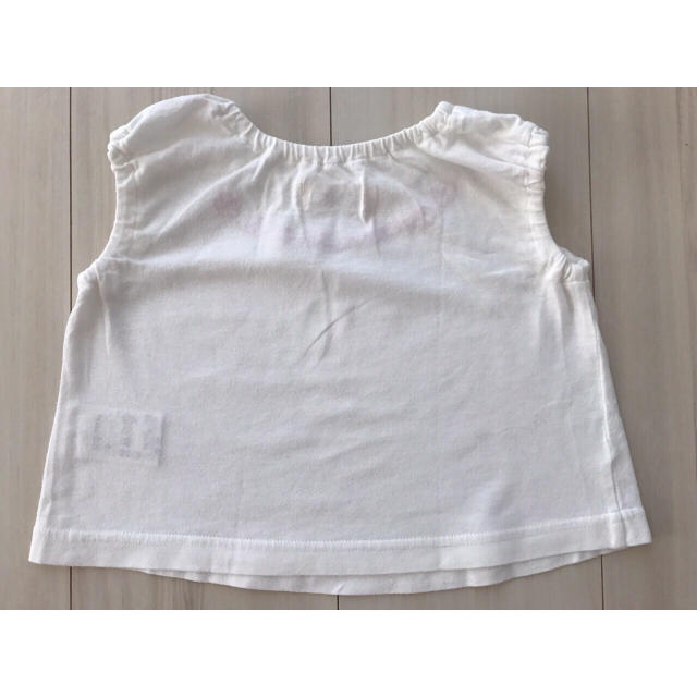 BeBe(ベベ)の♡80cm綿100% bebeシャツ♡ キッズ/ベビー/マタニティのベビー服(~85cm)(Ｔシャツ)の商品写真