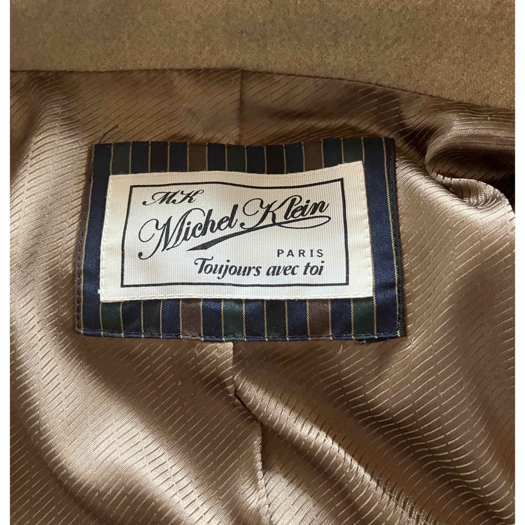 MK MICHEL KLEIN(エムケーミッシェルクラン)の美品✨ MK MICHEL KLEIN ✨ フーデットモッズコート レディースのジャケット/アウター(モッズコート)の商品写真