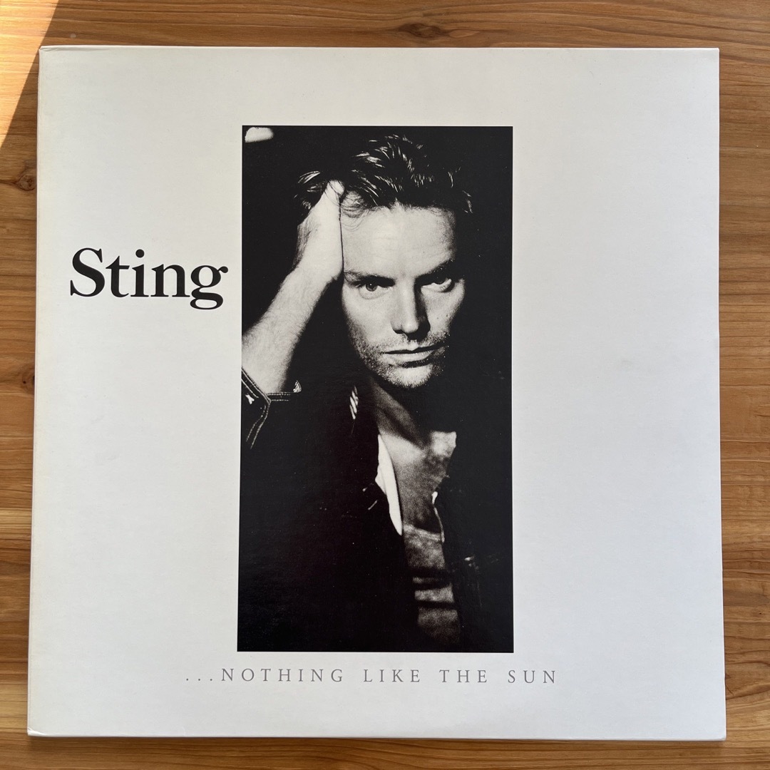 sting/NOTHING LIKE THE SUN US   LPレコード エンタメ/ホビーのCD(ポップス/ロック(洋楽))の商品写真