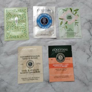 ロクシタン(L'OCCITANE)の新品☆5点ロクシタン L'OCCITANEボディクリーム☆ヘアトリートメント(サンプル/トライアルキット)