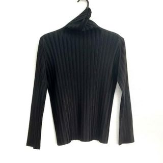 プリーツプリーズイッセイミヤケ(PLEATS PLEASE ISSEY MIYAKE)のプリーツプリーズ 長袖カットソー 3 L美品 (カットソー(長袖/七分))