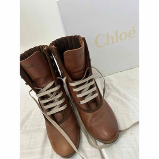 クロエ(Chloe)の♡美品♡クロエ　ショートブーツ　37(ブーツ)