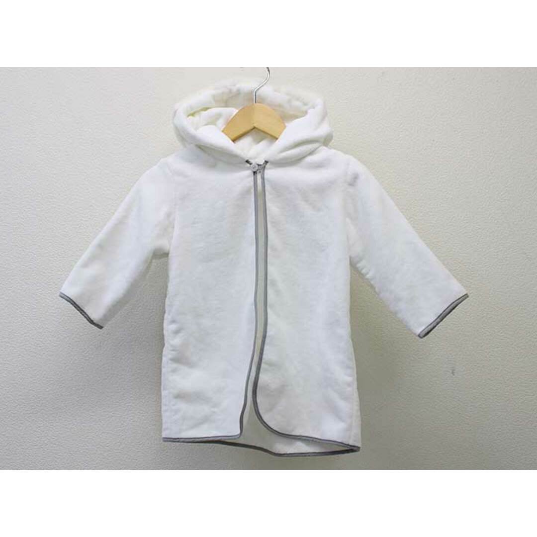 【新入荷!】 ▼ベビーディオール/baby Dior▼80～90cm位(T2) バスローブ/小物 グレー×白 【ネット限定】子供 キッズ kids  ベビー baby 男の子 女の子 秋冬 childcare 022132キッズ/ベビー/マタニティ