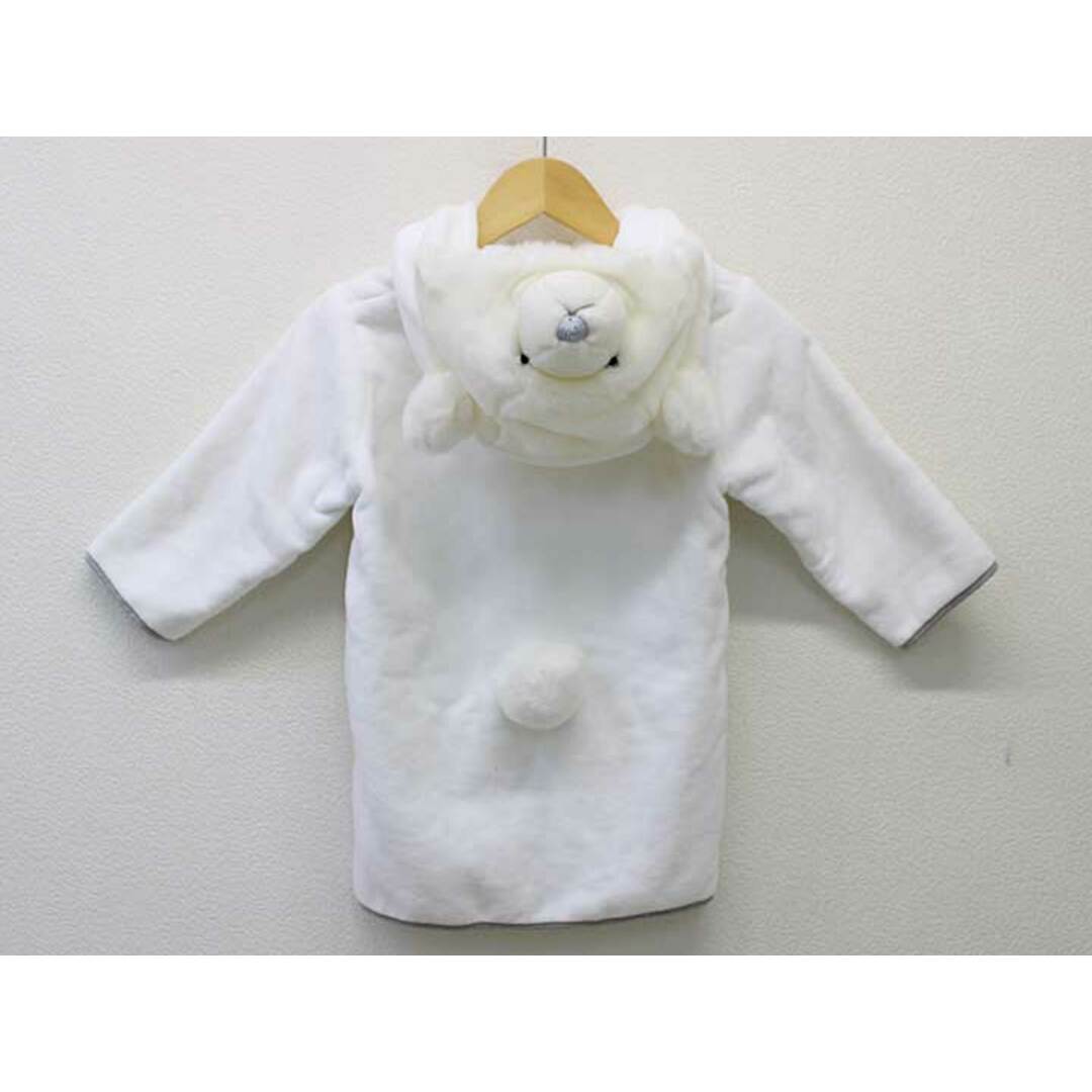 【新入荷!】 ▼ベビーディオール/baby Dior▼80～90cm位(T2) バスローブ/小物 グレー×白 【ネット限定】子供 キッズ kids  ベビー baby 男の子 女の子 秋冬 childcare 022132キッズ/ベビー/マタニティ