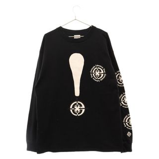 レディメイド(LADY MADE)のREADY MADE レディメイド 22SS TARGET LS TEE ターゲットロングスリーブTシャツ プリント長袖カットソー ブラック RE-CO-BK-00-00-203(Tシャツ/カットソー(七分/長袖))