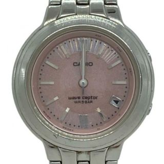 カシオ(CASIO)のカシオ 腕時計 WAVE CEPTOR LWQ-130 ピンク(腕時計)