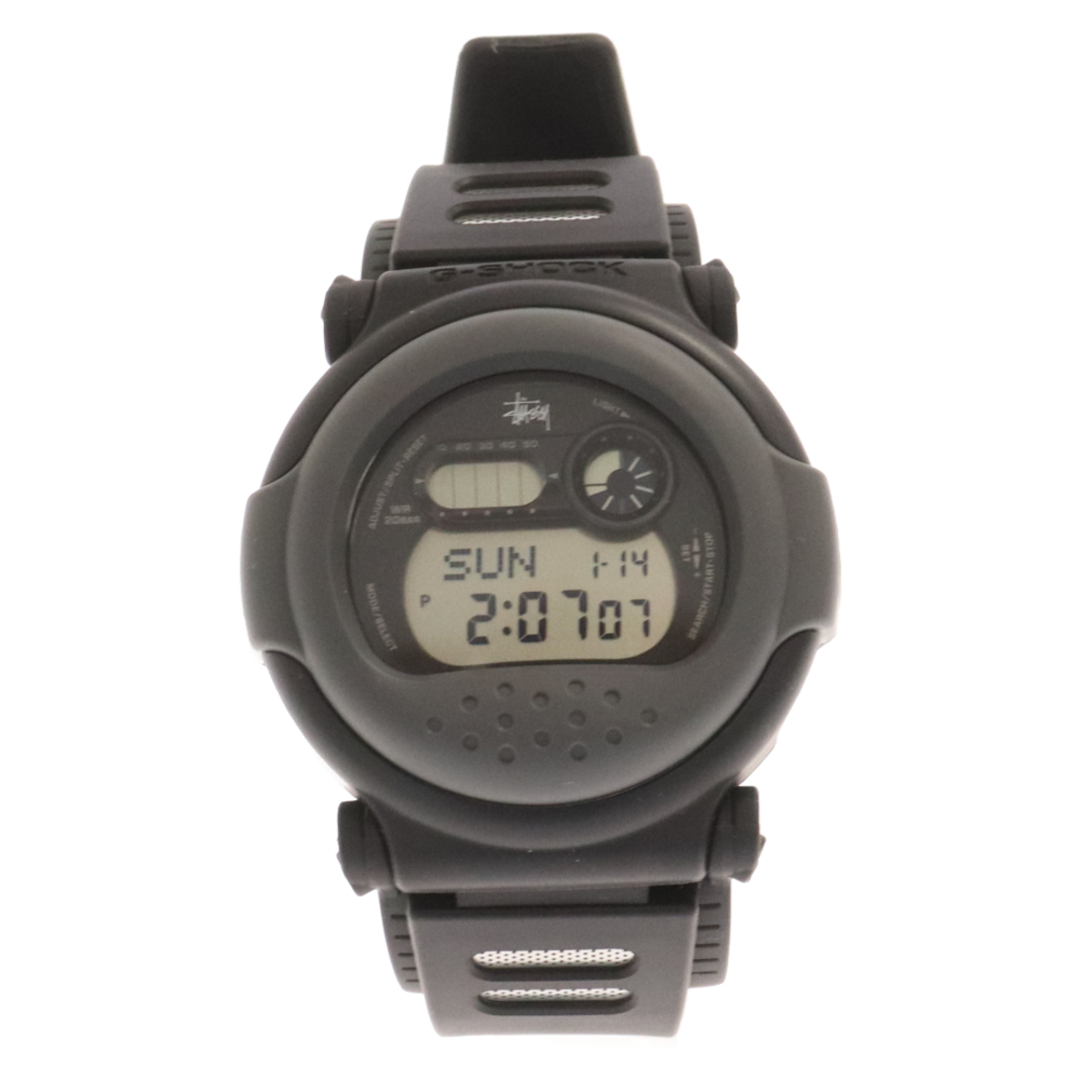STUSSY(ステューシー)のSTUSSY ステューシー ×G-SHOCK JASON G-001ST ジーショック 別注 ジェイソン クォーツ 腕時計 ブラック メンズの時計(腕時計(アナログ))の商品写真