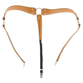 ジョンローレンスサリバン(JOHN LAWRENCE SULLIVAN)のJOHN LAWRENCE SULLIVAN ジョンローレンスサリバン LEATHER SUSPENDER レザーサスペンダー ブラウン(その他)