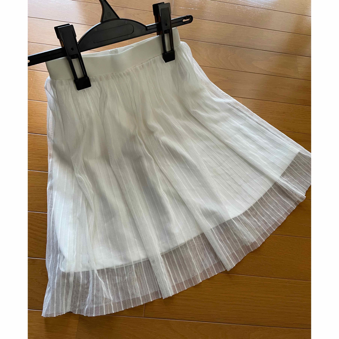 UNIQLO(ユニクロ)のUNIQLO   GIRLS チュールスカート　120 キッズ/ベビー/マタニティのキッズ服女の子用(90cm~)(スカート)の商品写真