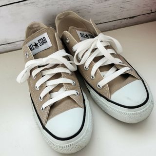 コンバース(CONVERSE)の♡のん様専用♡CONVERSEスニーカー/ベージュ24.5(スニーカー)