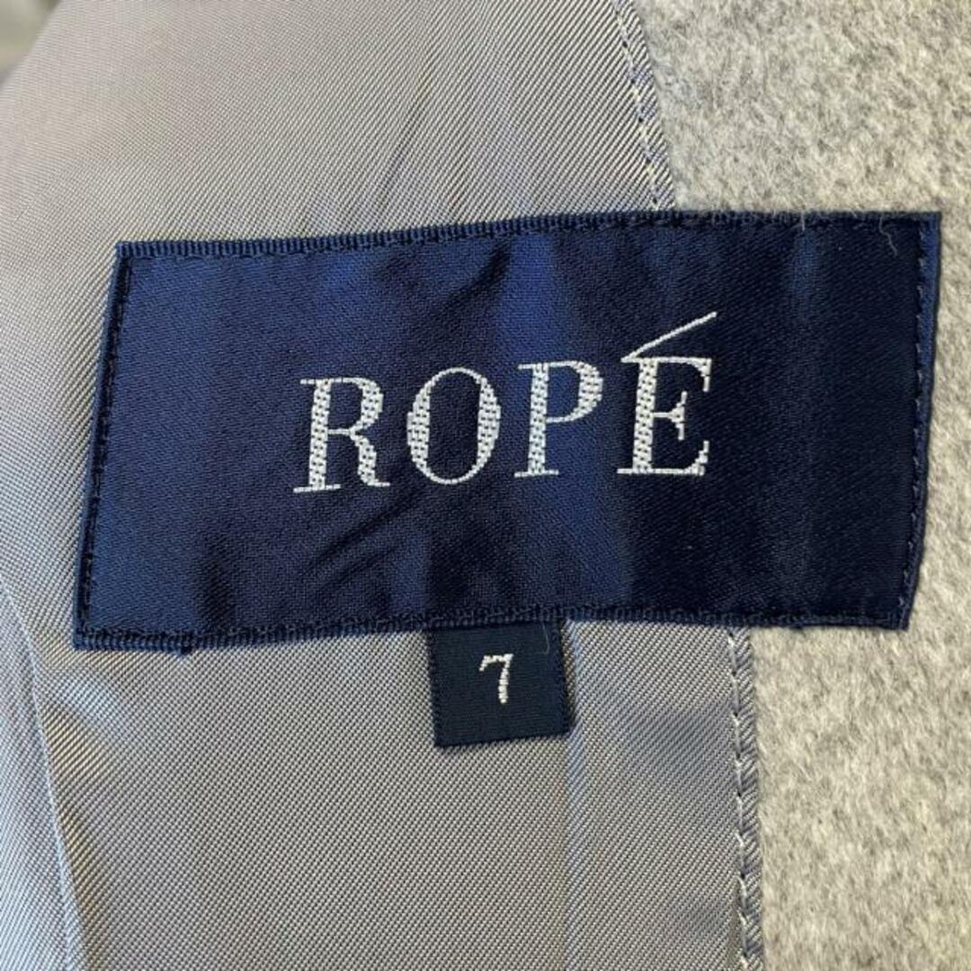 ROPE(ロペ) コート サイズ7美品  - グレーレディース
