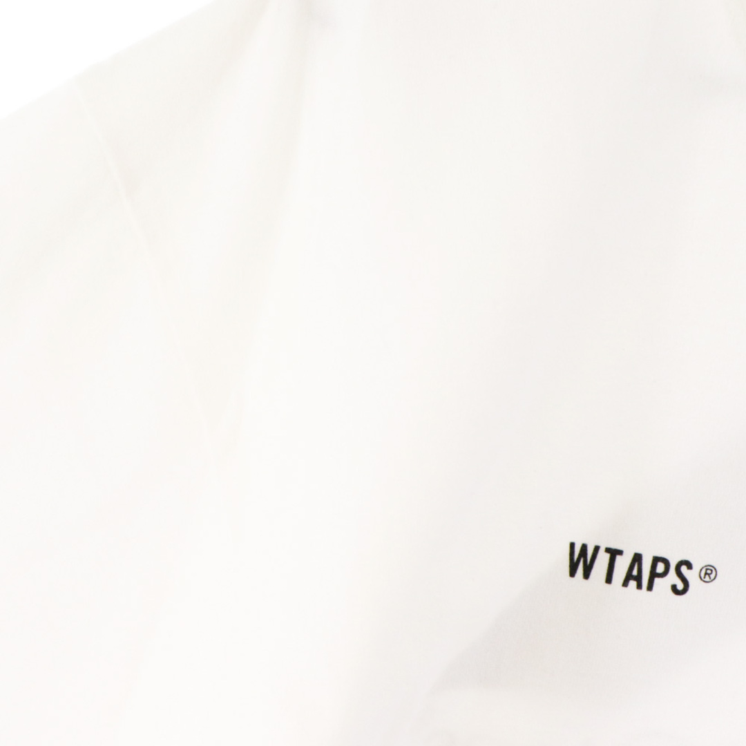 W)taps(ダブルタップス)のWTAPS ダブルタップス 20AW 40PCT UPARMORED LS TEE バックプリント 長袖 Tシャツ カットソー 202ATDT-LT02S ホワイト メンズのトップス(Tシャツ/カットソー(七分/長袖))の商品写真