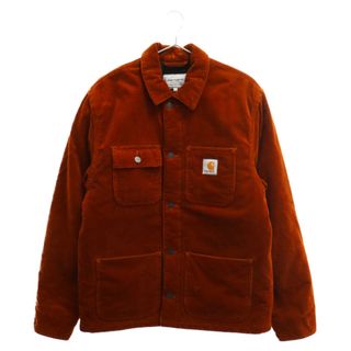 Carhartt WIP カーハート ダブリューアイピー MICHIGAN COAT ミシガン コーデュロイカバーオールジャケット ブラウン 900.20PO00304(フライトジャケット)