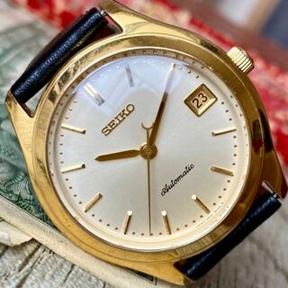 セイコー(SEIKO)の【紳士的】セイコー 4S35-8000 メカニカル メンズ腕時計 自動巻き(腕時計(アナログ))