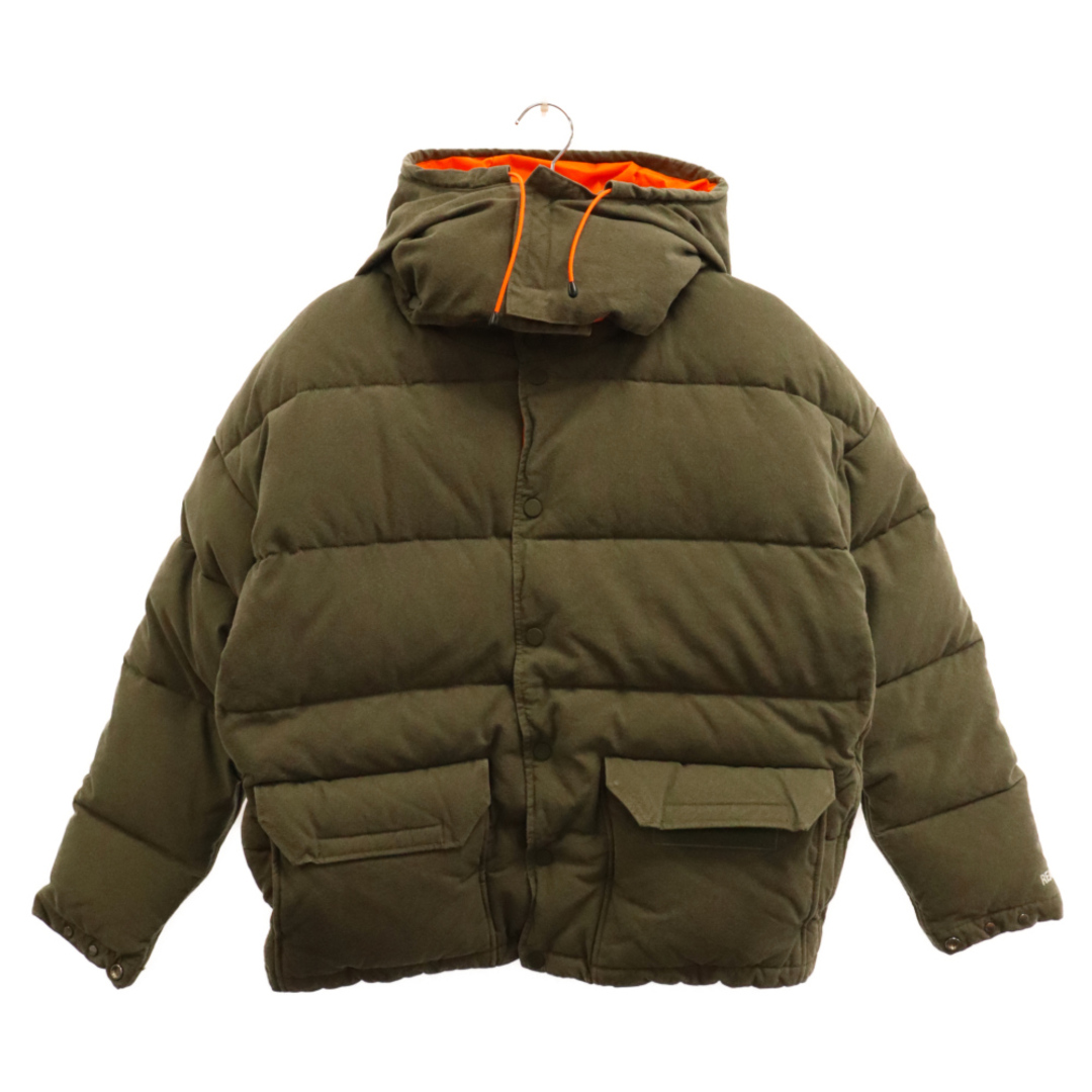 READY MADE レディメイド HERITAGE DOWN JACKET ヴィンテージ 加工 ヘリテージ ミリタリー ダウンジャケット RE-CO-KH-00-00-179 カーキ680センチ袖丈