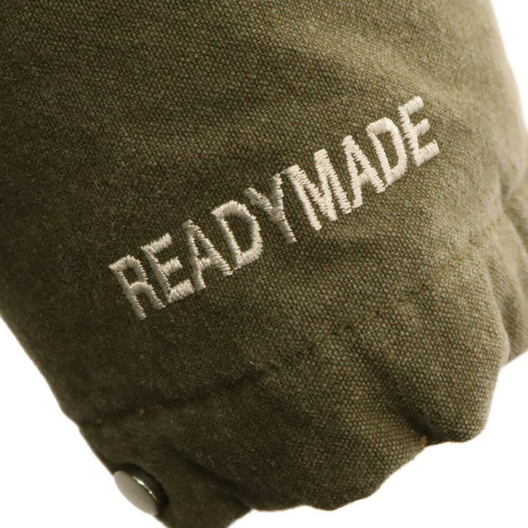 LADY MADE(レディメイド)のREADY MADE レディメイド HERITAGE DOWN JACKET ヴィンテージ 加工 ヘリテージ ミリタリー ダウンジャケット RE-CO-KH-00-00-179 カーキ メンズのジャケット/アウター(ダウンジャケット)の商品写真