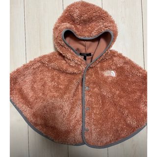 ザノースフェイス(THE NORTH FACE)のボア　フリース　ポンチョ　ピンク(ジャケット/コート)