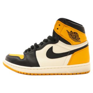 ナイキ(NIKE)のNIKE ナイキ AIR JORDAN 1 HIGH OG Taxi 555088-711 エアジョーダン1 ハイカットスニーカー タクシー ブラック/イエロー US9/27cm(スニーカー)