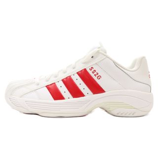 アディダス(adidas)のadidas アディダス SS 2G ローカットスニーカー レッド/ホワイト US7/25cm G08708(スニーカー)